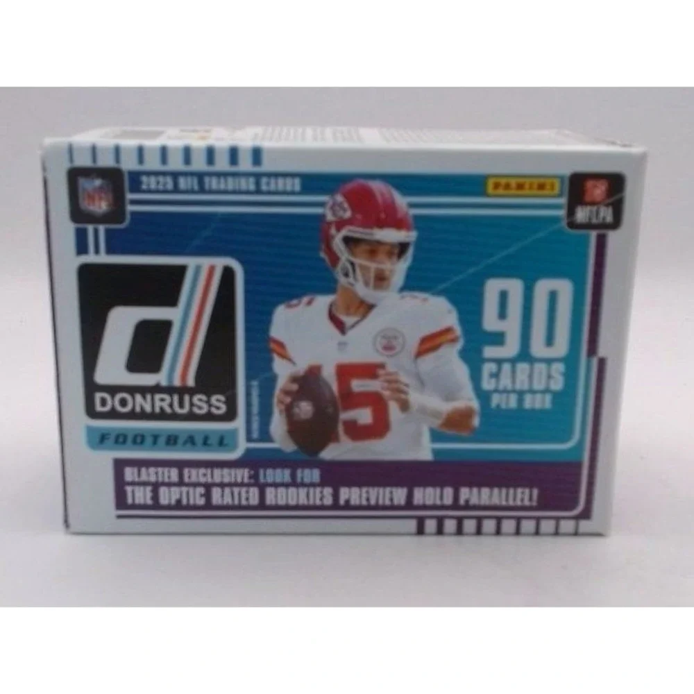 2025 Panini Donruss -  Football Trading Cards Blaster Box, BRAND NEW IN BOX